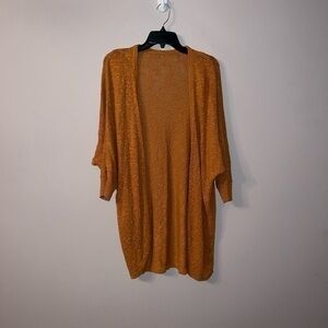 Burnt orange fall color cardigan forever 21 size small